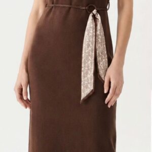Vestido Slim laço