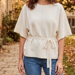 Blusa com fita