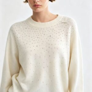 Blusa meia gola brilho